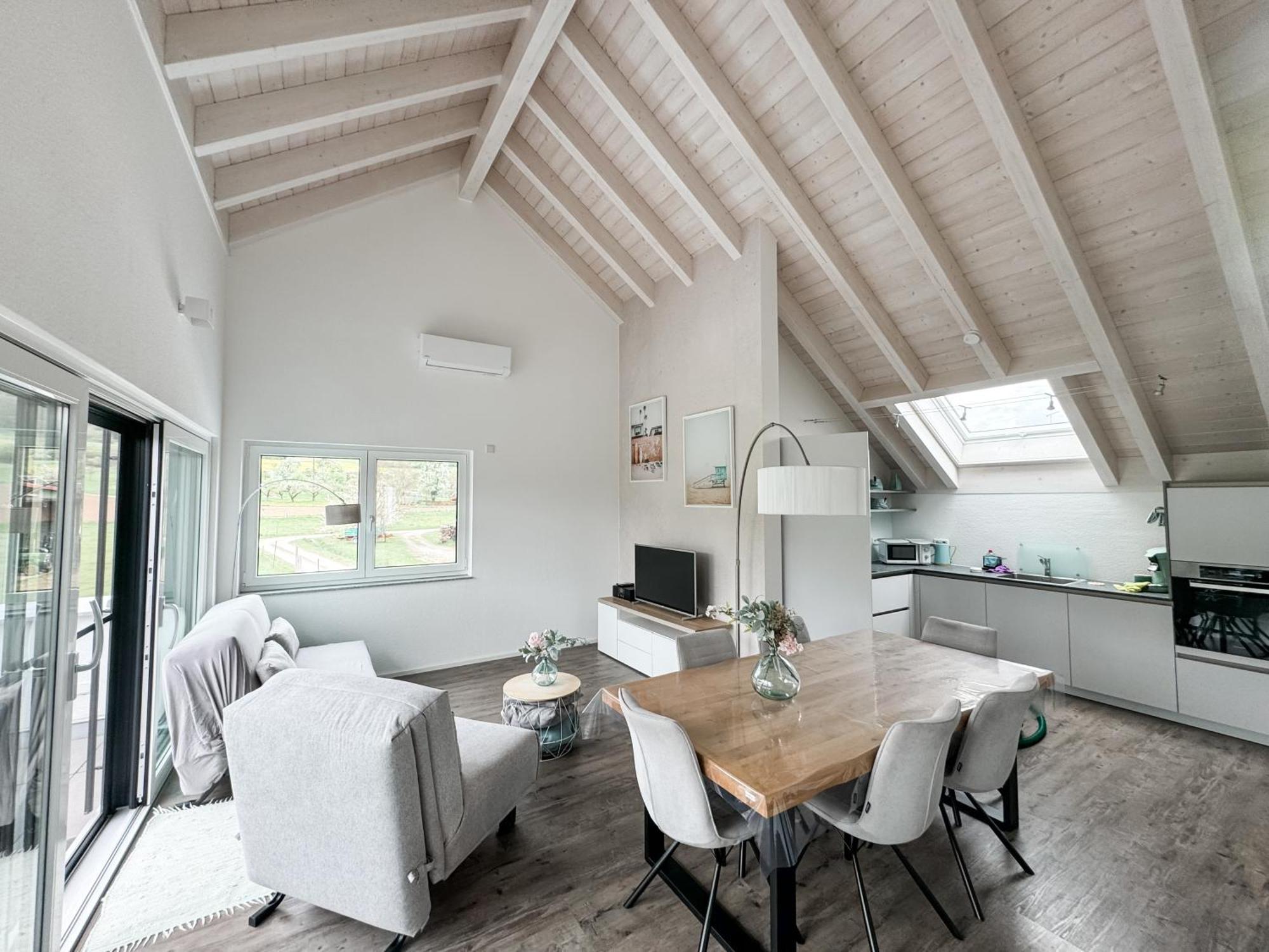 Wunderschoene Helle Wohnung Mit Grosser Dachterrasse Gottmadingen Exterior photo